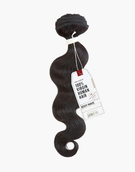 Bare & Natural 100% Virgin Human Hair Weave 7A Body Wave Natural