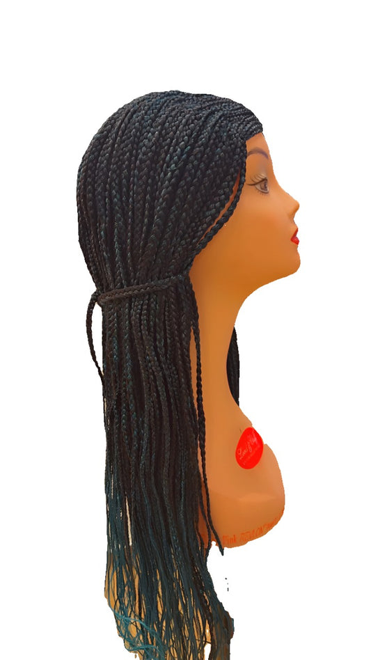 20 inches two tons braided wig