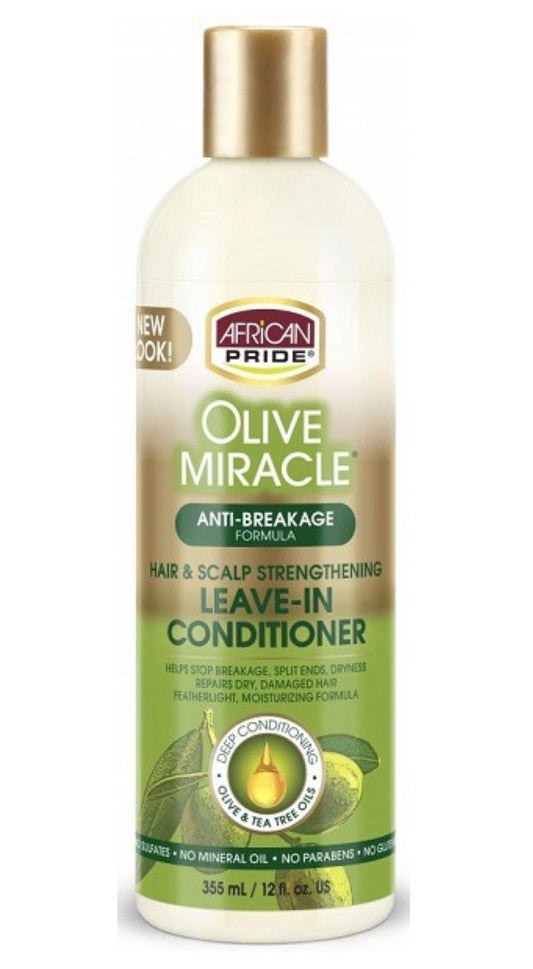 African Pride Olive Miracle Leave-In 355ml