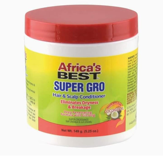 African Best Super Gro Hair and Scalp Conditioner 149g