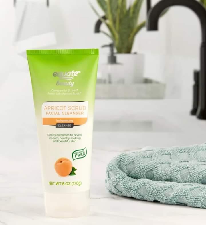 Equate Apricot Scrub Facial Cleanser 170g